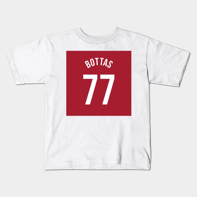 Bottas 77 - Driver Team Kit 2023 Season Kids T-Shirt by GreazyL